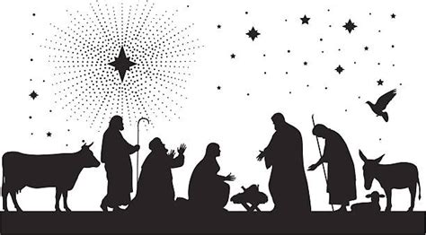 Nativity Scene Clip Art Vector Images And Illustrations