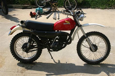 1976 Honda Mr175 Promoted As A Serious Enduro Racer Its Performance