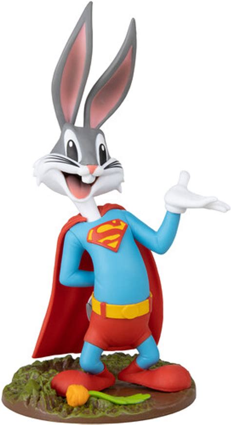 Bugs Bunny As Superman Wb 100 Movie Maniacs 6 Posed Figure