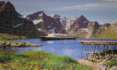 Lofoten Islands Norway 500 Pieces Castor Puzzle Warehouse