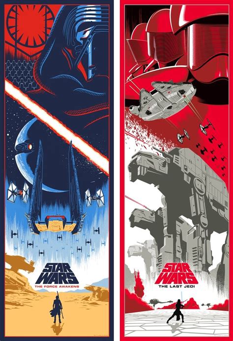 The Blot Says Star Wars The Force Awakens The Last Jedi Screen Prints By Eric Tan X