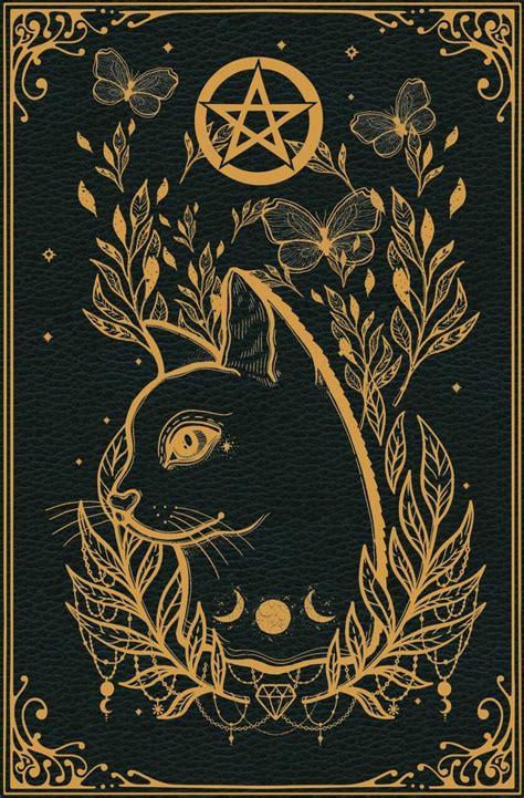 A Black And Gold Book Cover With An Image Of A Rabbit In The Middle Of It