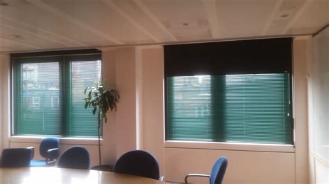 Aluminium Venetian And Blackout Box Blinds For Meeting Room Blinds London