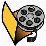 Folder Icon Film Multimedia Icons Editor Open
