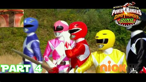 Mighty Morphin Dino Thunder And Dino Charge Team Up Pt 4 Youtube