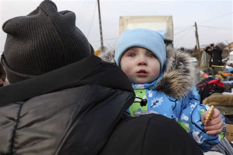 Ucrânia Conflito Provocou Mais De Meio Milhão De Crianças Refugiadas