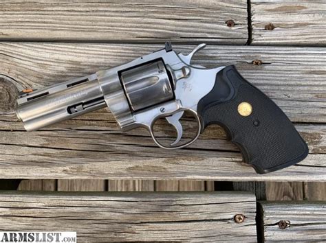 Armslist For Saletrade Stainless Colt Python