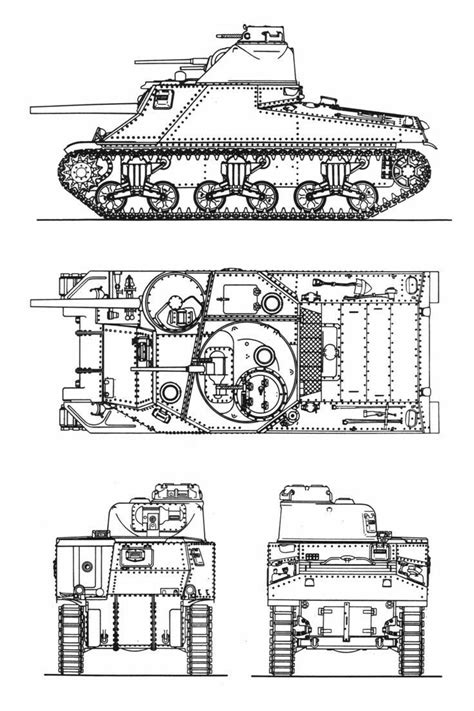 M A Lee Medium Tank US Army M Lee Tank Drawing Tiger Tank