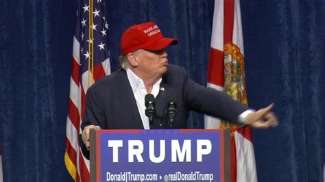 Donald Trump Ejects Protestor From Sarasota Rally Cnn Politics