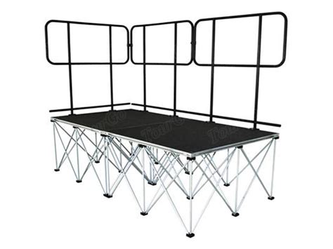 Tourgo Movable Stage With Portable Stage Risers Used Performance Stage