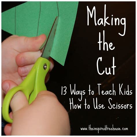 Teaching Kids How To Use Scissors Fine Motor Kid And Shape