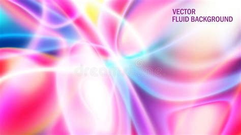 Abstract Modern Liquid Background Soft Light Spectral Colors