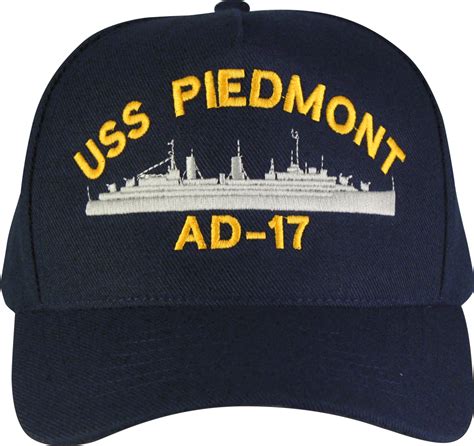 United States Navy Custom Embroidered Ship Ball Caps