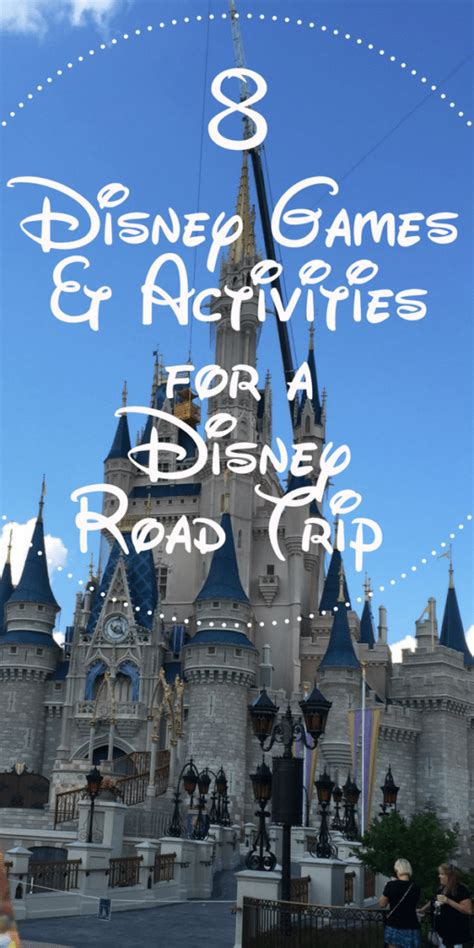 Maybe you would like to learn more about one of these? 8 Disney Games and Activities for Kids on a Disney Road ...