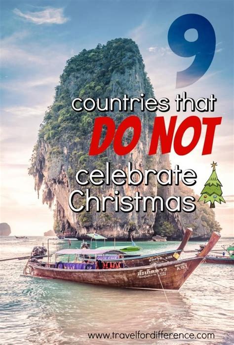 9 Countries That Do Not Celebrate Christmas Christmas Travel Las