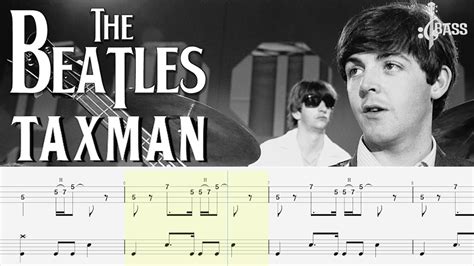 The Beatles Taxman Bass Drum Tabs By Paul Mccartney And Ringo Starr