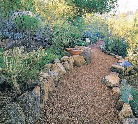 Rock To Rock With Gravel In Middle Landscaping With Rocks Desert
