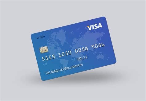 credit card mockup template  daily mockup