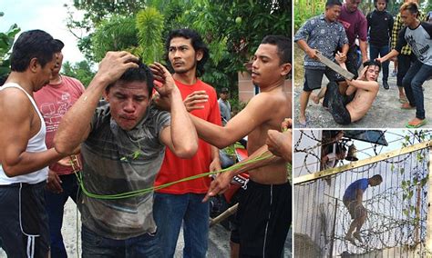 250 Inmates Escape From Indonesian Prison Daily Mail Online