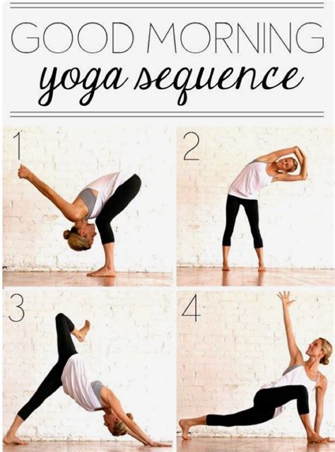 Good Morning Yoga Sequence 8 Poses By Jo ⭐️ Musely