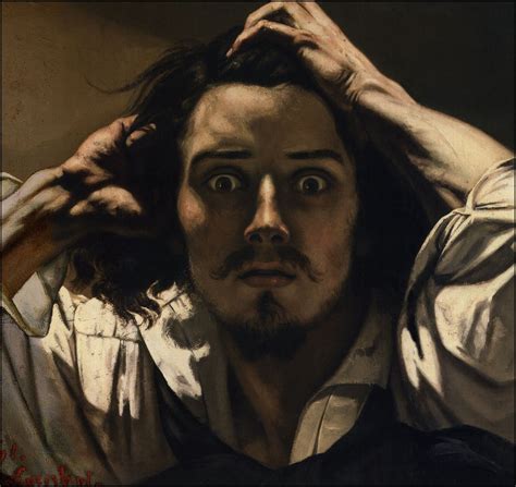 Gustave Courbet The Desperate Man Trivium Art History