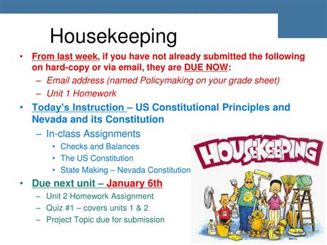 Ppt Housekeeping Powerpoint Presentation Free Download Id4690654