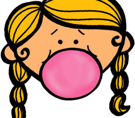 Gum Clipart Icky Sticky Transparent Bubble Gum Clipart Png Download