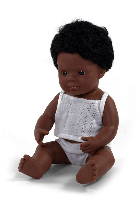 Miniland African American Boy Baby Doll In Baby Boy Shop And Save Up