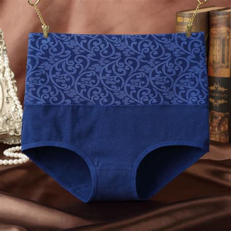 Wholesale Material Kj01 Women Cotton Underwear Panty High Waist