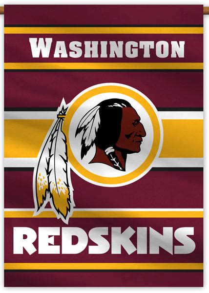 Washington Redskins Official Nfl Football Team Premium 28x40 Banner Fl