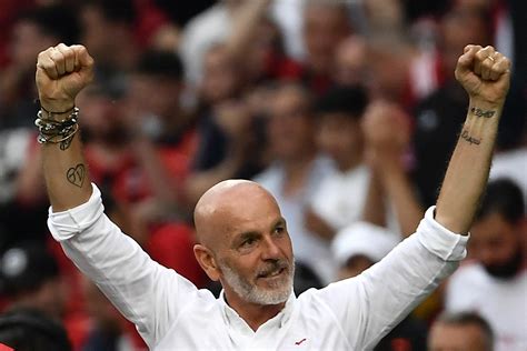 Milan Pioli Dopo Il Derby Sono Un Allenatore Felice Cip