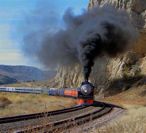 The Daylight 4449 Under Full Steam Photograph By Carolyn Jacob Fine