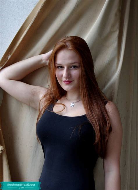 Absolutely Beautiful Redhead Next Door Photo Gallery