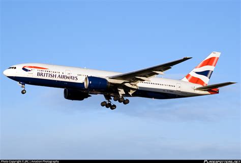 G Ymmr British Airways Boeing 777 236er Photo By Jrc Aviation Id