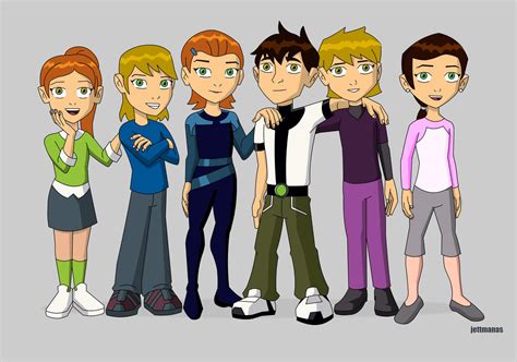 Ben 10 Original Character Kids By Jettmanas On Deviantart
