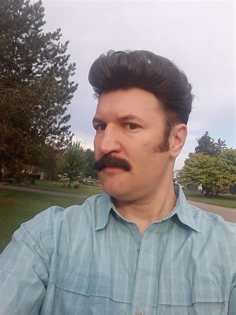 I Added A Set Of Sideburns To Go With My Moustache Rmoustache