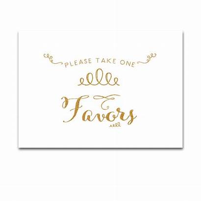 Take Please Printable Instant Favors Doodle Glitter