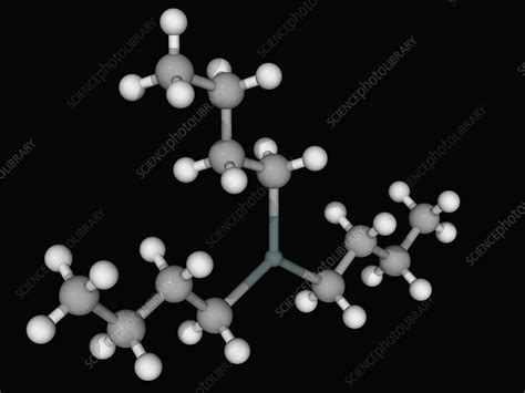 Tributyltin Hydride Molecule Stock Image F0046067 Science Photo