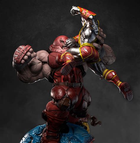 Juggernaut Vs Colossus Fan Art Color Renders Zbrushcentral
