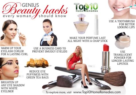 10 Genius Beauty Hacks Every Woman Should Know Top 10 Home Remedies