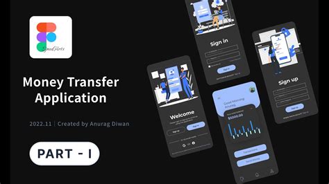 Money Transfer Application Ui Design In Figma Part 1 Youtube