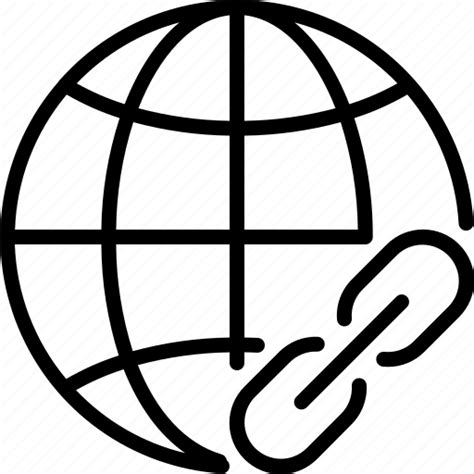 Globe Internet Link Url Web Website Icon Download On Iconfinder