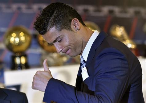 Cristiano Ronaldo Celebrates Becoming Real Madrids Top Goal Scorer