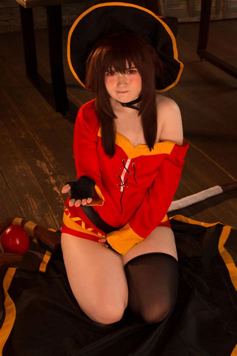 megumin cosplay by neyr0desu on deviantart