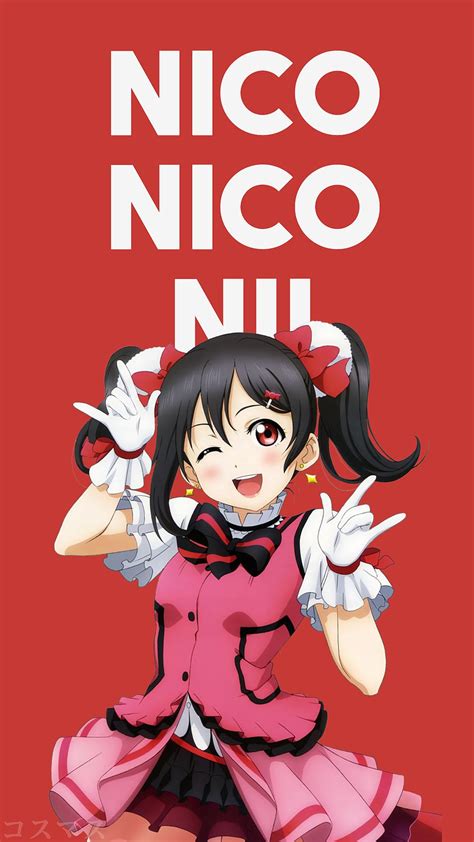 Jest świadomym gifem opartym na nico yazawie z franczyzy love live i jest powiedzonkiem tej postaci, nadanym ludzkiemu kształtowi (past jak dancecat stał się animowany z jej gifu źródłowego). Nico Nico Nii - Korigengi — Anime Wallpaper HD Source