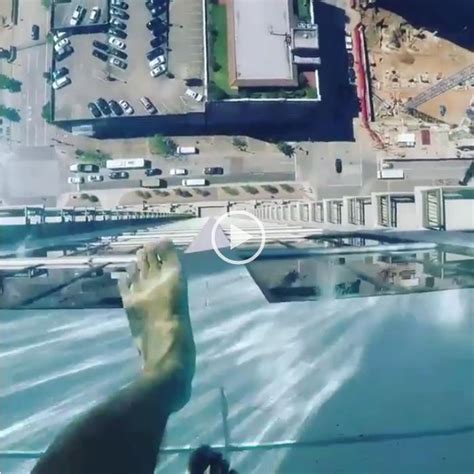 A Glass Bottomed Swimming Pool 500 Feet Above The Ground