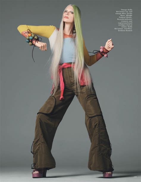 Kristen Mcmenamy By Steven Meisel For Vogue Uk January 2022 — Anne Of