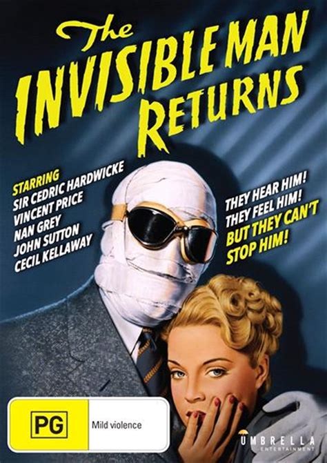 Buy Invisible Man Returns The On Dvd Sanity