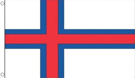 Celebrate the culture of the faroe islands with this flag! Faroe Islands Printed Flag | Printed World Flags | South ...
