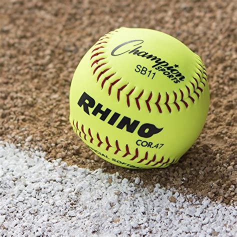 Champion Sports 11 Official Softballs 11 Inch Youth Fastpitch